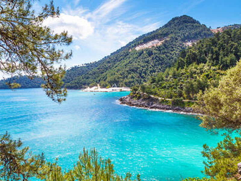 Thassos Adası ve Plajlar Turu 4 Gece Ada Konaklamalı