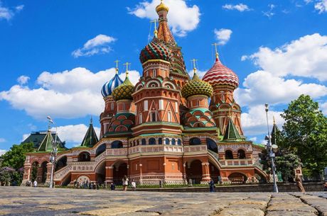 BİR RUSYA MASALI TURU Moskova Şehir Turu & St. Petersburg Şehir Turu