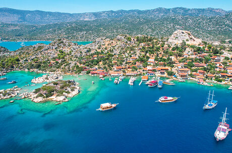 Antalya Kaş Fethiye Ölüdeniz Turu 3 Gece Otel Konaklama İstanbul Çıkışlı
