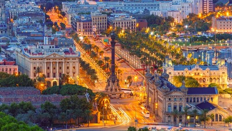 Barcelona Turu Rotası