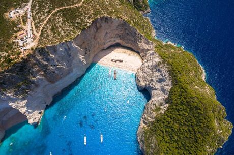 Zakintos ve Lefkada Adası Turu Rotası