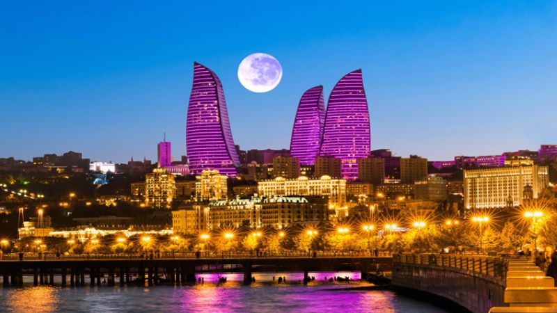 İzmir'den Direkt Sefer ile Ateşin Işığında Azerbaycan & Bakü Turu Rotası