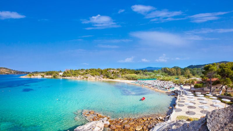 Halkidiki Yüzme Rotası