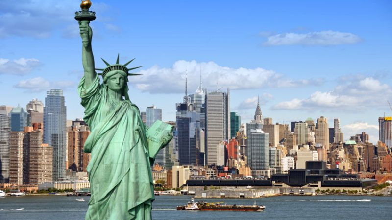 Kuzey Amerika Kıyıları New York & Philadelphia & Washington & Atlantic City Turu Rotası