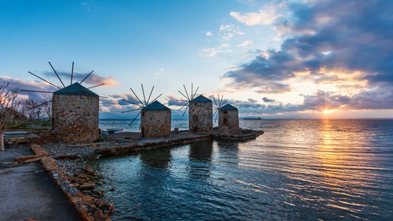 Çeşme Hareketli Ekspres Sakız Adası Turu 1 Gece Feribotlu Hergün Hareketli